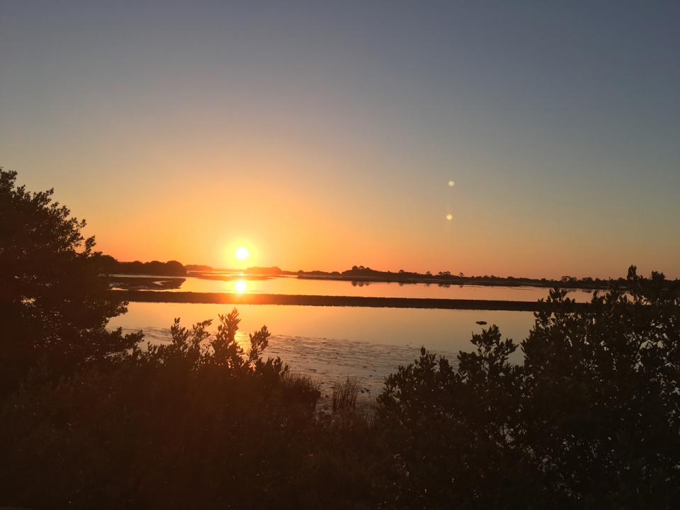 sunrise on Cedar Key