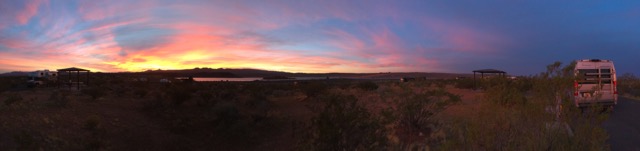 panoramic sunrise 