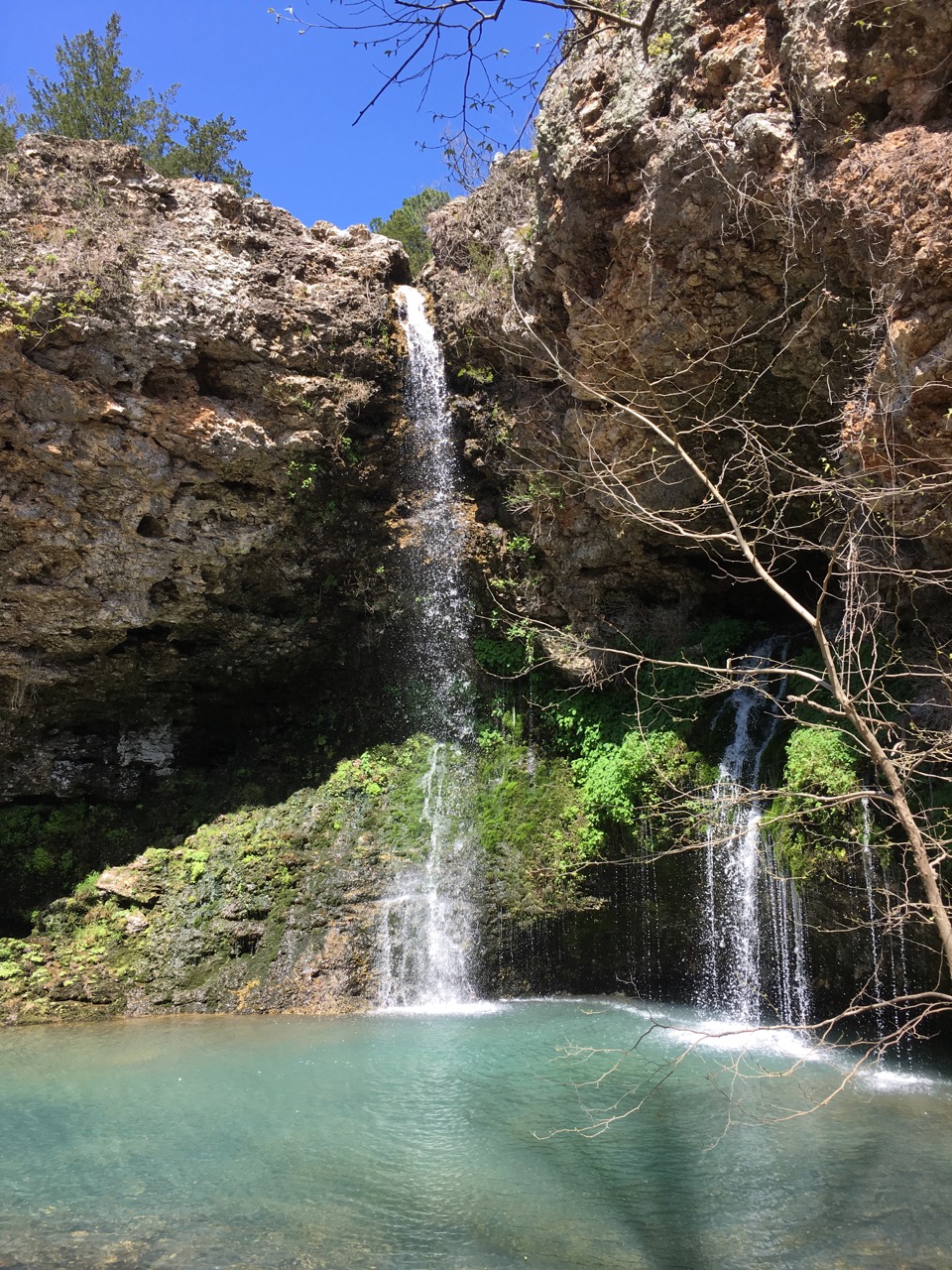 waterfall in Oklahoma