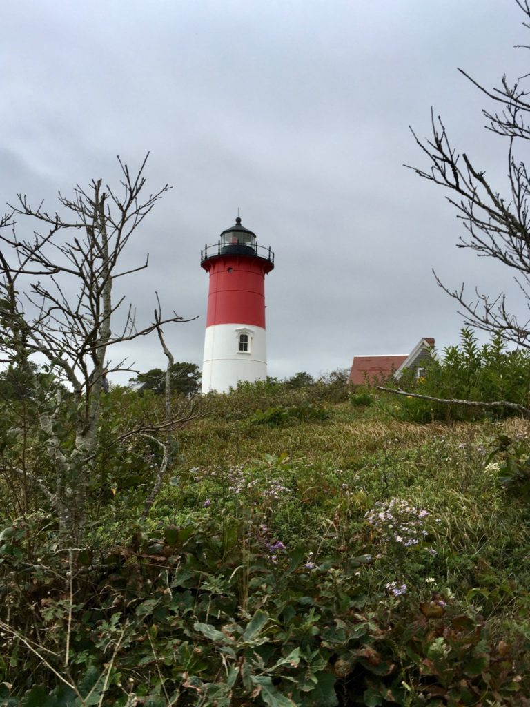 A lighthouse on Cape Cod